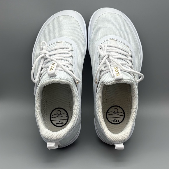Tolos | Archetype 1.0 Barefoot Shoes - Triple White ; Womens 7 - Picture 6 of 8